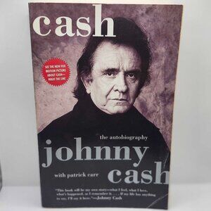 Cash: The Autobiography by Johnny Cash with Patrick Carr Paperback PB 2003 GUC